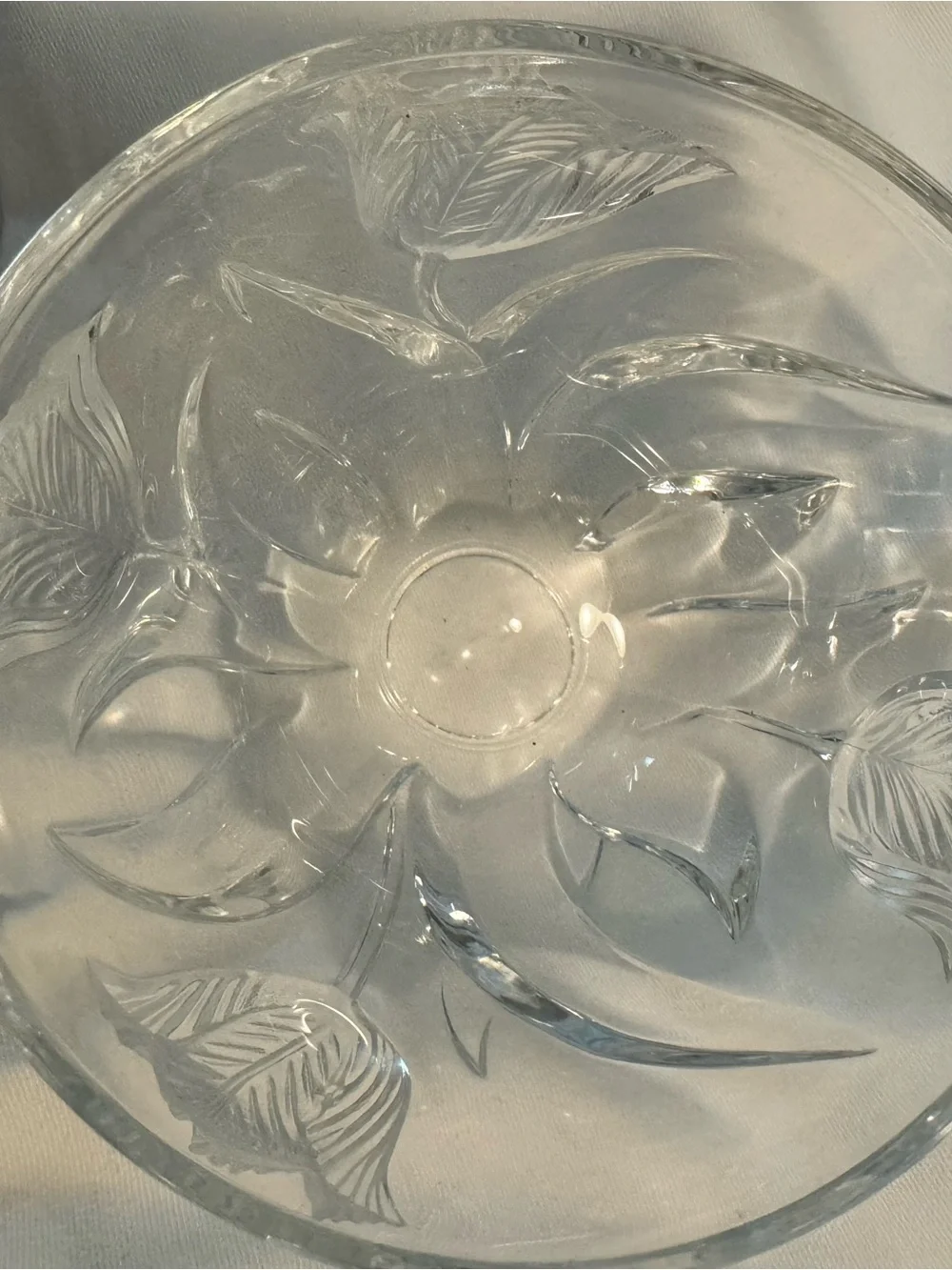 Clear 24% Lead Crystal 6 inch Glass Vase - Made in France
